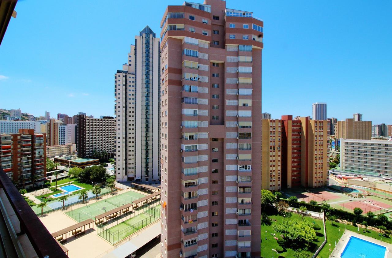 Апартаменты Torre Estoril 13-B Бенидорм Экстерьер фото