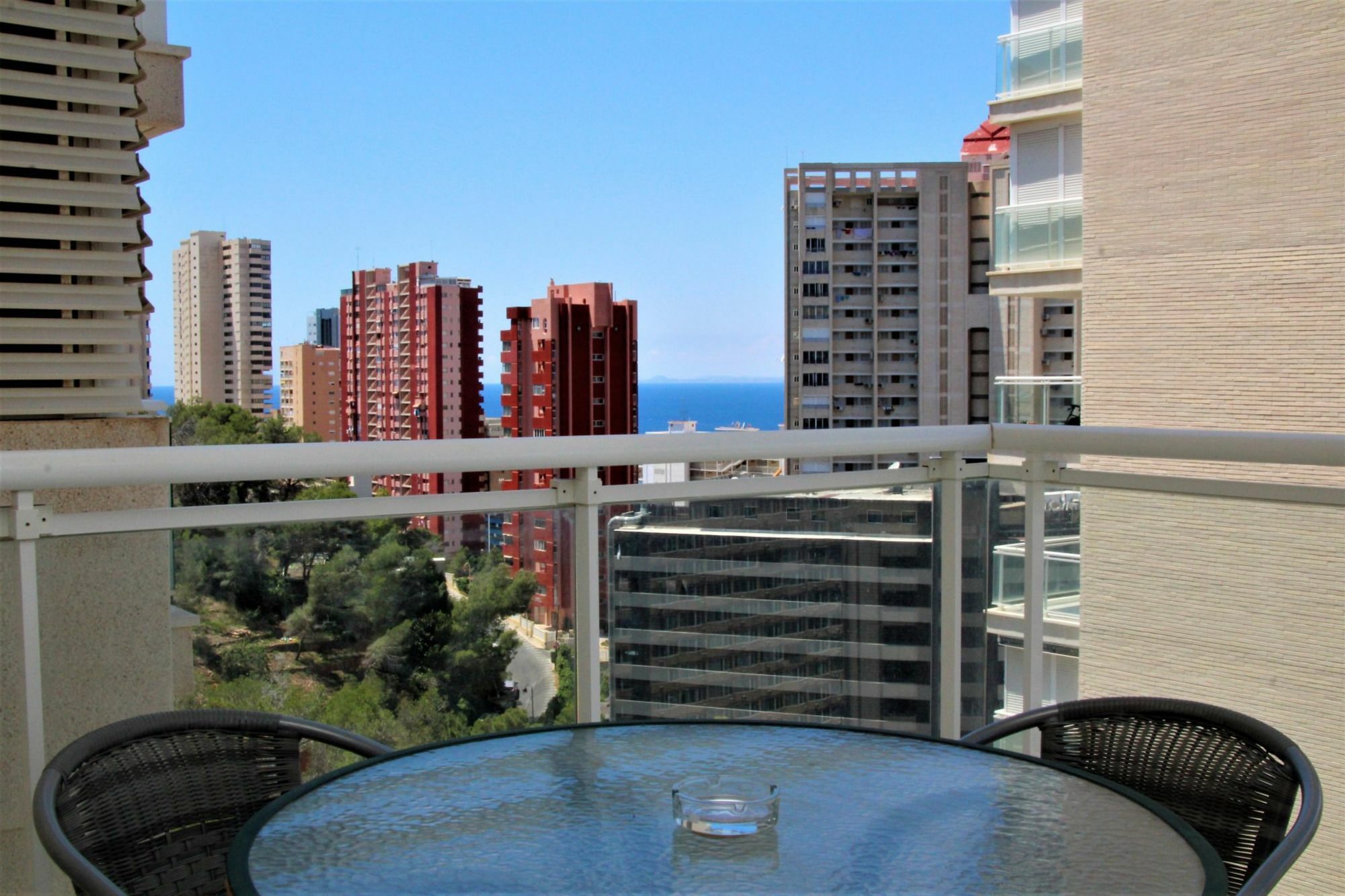 Апартаменты Torre Estoril 13-B Бенидорм Экстерьер фото
